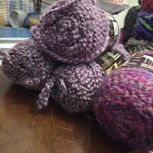 Purple and Pink Yarn Bundle